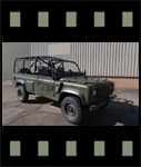 Video of Land Rover Defender Wolf 110 Scout vehicle