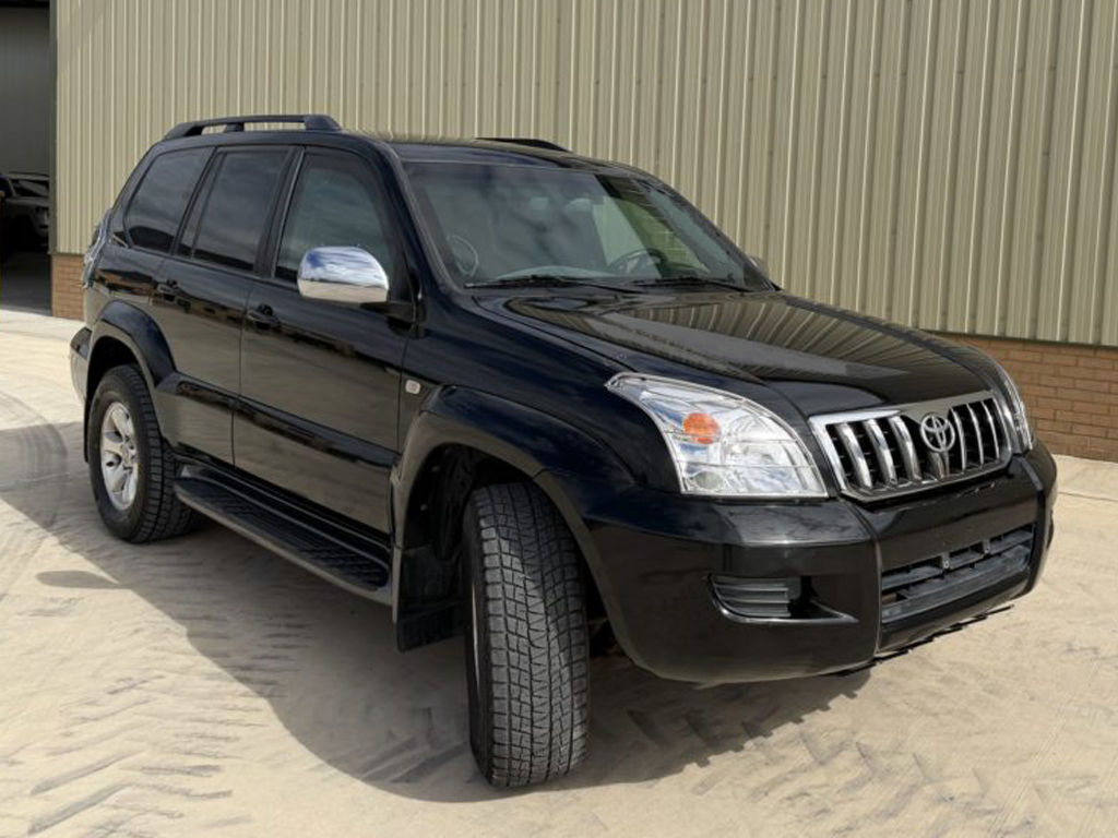 Armoured Toyota Land Cruiser Prado for sale