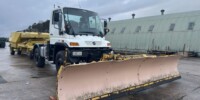 Mercedes Unimog U400 with Danline Runway Sweeper