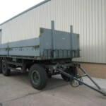 Ex Army Schmitz Tri-Axle Draw Bar  Trailer