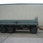 Ex Army Schmitz Tri-Axle Draw Bar  Trailer