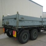 Ex Army Schmitz Tri-Axle Draw Bar  Trailer