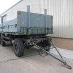 Ex Army Schmitz Tri-Axle Draw Bar  Trailer