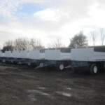 Ex Army Schmitz Tri-Axle Draw Bar  Trailer