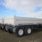 Ex Army Schmitz Tri-Axle Draw Bar  Trailer