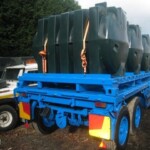 Ex Army Schmitz Tri-Axle Draw Bar  Trailer