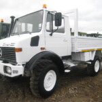Ex Army Mercedes Unimog U1300L 4x4 Drop Side Cargo Truck Ex Army Mercedes Unimog U1300L 4x4 Drop Side Cargo Truck