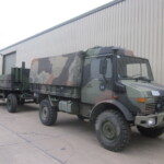 Ex Army Mercedes Unimog U1300L 4x4 Drop Side Cargo Truck Ex Army Mercedes Unimog U1300L 4x4 Drop Side Cargo Truck