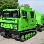 Hagglunds BV206 All Terrain Vehicle (ATV) Fitted with Cargo Body