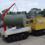 Hagglunds BV206 All Terrain Vehicle (ATV) Fitted with Cargo Body