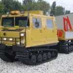 Hagglunds BV206 All Terrain Vehicle (ATV) Fitted with Cargo Body