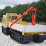 Hagglunds BV206 All Terrain Vehicle (ATV) Fitted with Cargo Body