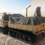 Hagglunds BV206 All Terrain Vehicle (ATV) Fitted with Cargo Body