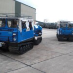 Hagglunds BV206 All Terrain Vehicle (ATV) Fitted with DROPS Body Multi-Lift Unit Hagglunds BV206 All Terrain Vehicle (ATV) Fitted with DROPS Body Multi-Lift Unit