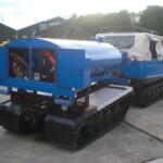 Hagglunds BV206 All Terrain Vehicle (ATV) Fitted with DROPS Body Multi-Lift Unit Hagglunds BV206 All Terrain Vehicle (ATV) Fitted with DROPS Body Multi-Lift Unit