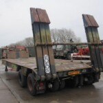 Ex Army Nicolas 45,000kg Tank Transporter Trailer