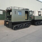 Ex Army Hagglunds BV206 Soft Top All Terrain Vehicle (ATV) Fitted with a Rear Personnel Carrier Body Ex Army Hagglunds BV206 Soft Top All Terrain Vehicle (ATV) Fitted with a Rear Personnel Carrier Body