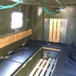 Ex Army Hagglunds BV206 Soft Top All Terrain Vehicle (ATV) Fitted with a Rear Personnel Carrier Body Ex Army Hagglunds BV206 Soft Top All Terrain Vehicle (ATV) Fitted with a Rear Personnel Carrier Body