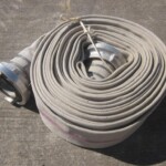 Ex Army 4 inch Canvas Lay Flat Hose with Stortz Couplings