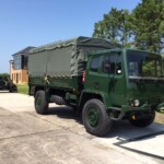 Ex Army Leyland DAF T45 Personnel Carrier / Shoot Vehicle with Canopy and Seats