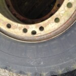 Ex Army Michelin 14.00R24 Tyres
