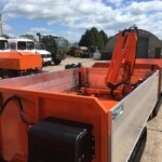 Ex Army Hagglunds BV206 All Terrain Vehicle (ATV) fitted with cargo bed and hydraulic crane Ex Army Hagglunds BV206 All Terrain Vehicle (ATV) fitted with cargo bed and hydraulic crane