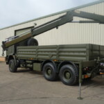Ex Army Iveco Eurotrakker 6x6 Cargo With Rear Mounted Crane Ex Army Iveco Eurotrakker 6x6 Cargo With Rear Mounted Crane