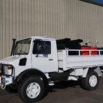 Ex Army Mercedes Unimog U1300L RHD Service Truck with Winch