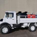 Ex Army Mercedes Unimog U1300L RHD Service Truck with Winch