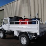 Ex Army Mercedes Unimog U1300L RHD Service Truck with Winch