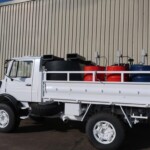 Ex Army Mercedes Unimog U1300L RHD Service Truck with Winch