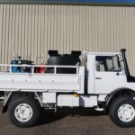 Ex Army Mercedes Unimog U1300L RHD Service Truck with Winch