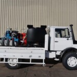 Ex Army Mercedes Unimog U1300L RHD Service Truck with Winch