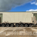 Ex Army Goldhofer 8 Axle Low Loader Drawbar Trailer Ex Army Goldhofer 8 Axle Low Loader Drawbar Trailer