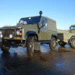 Ex Army Land Rover Defender 90 Wolf (Remus) with Penman Trailer Ex Army Land Rover Defender 90 Wolf (Remus) with Penman Trailer