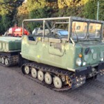 Ex Army Hagglunds BV206 Soft Top Anti-Tank ATV Platform Ex Army Hagglunds BV206 Soft Top Anti-Tank ATV Platform