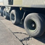 Ex Army Kassbohrer 56T 6 Axle Semi Trailer Ex Army Kassbohrer 56T 6 Axle Semi Trailer