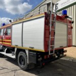 Mercedes Unimog U1300L Crew Cab 4x4 Fire Engine
