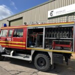 Mercedes Unimog U1300L Crew Cab 4x4 Fire Engine