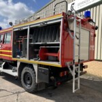 Mercedes Unimog U1300L Crew Cab 4x4 Fire Engine