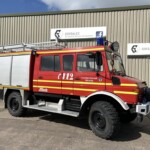 Mercedes Unimog U1300L Crew Cab 4x4 Fire Engine