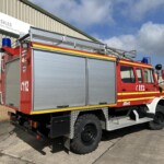 Mercedes Unimog U1300L Crew Cab 4x4 Fire Engine