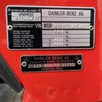 Mercedes Unimog U1300L Crew Cab 4x4 Fire Engine