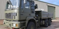 ex army MAN 27.314 6x6 Cargo Truck with HMF 910 7.9 tm Crane ex army MAN 27.314 6x6 Cargo Truck with HMF 910 7.9 tm Crane