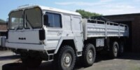 Ex Army MAN 464 8x8 KAT A1 Cargo Truck With Crane Ex Army MAN 464 8x8 KAT A1 Cargo Truck With Crane