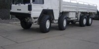 Ex Army MAN 464 8x8 KAT A1 Cargo Truck With Crane Ex Army MAN 464 8x8 KAT A1 Cargo Truck With Crane
