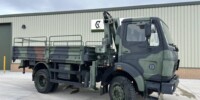 Mercedes 1017 4x4 Cargo Truck With Crane Mercedes 1017 4x4 Cargo Truck With Crane