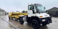 Mercedes Unimog U400 with Danline Runway Sweeper