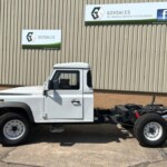 Unused Armoured Land Rover Defender 130 Chassis Cab