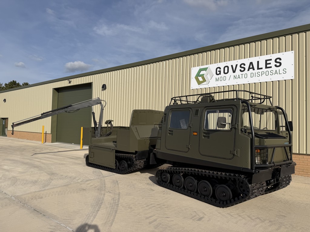 Hagglunds Bv206 Load Carrier with Crane – 50614 – (Latest-Stock)